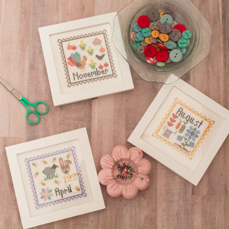 Monthly Postage Stamps