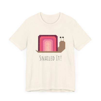 Snailed It!  Short Sleeve Tee